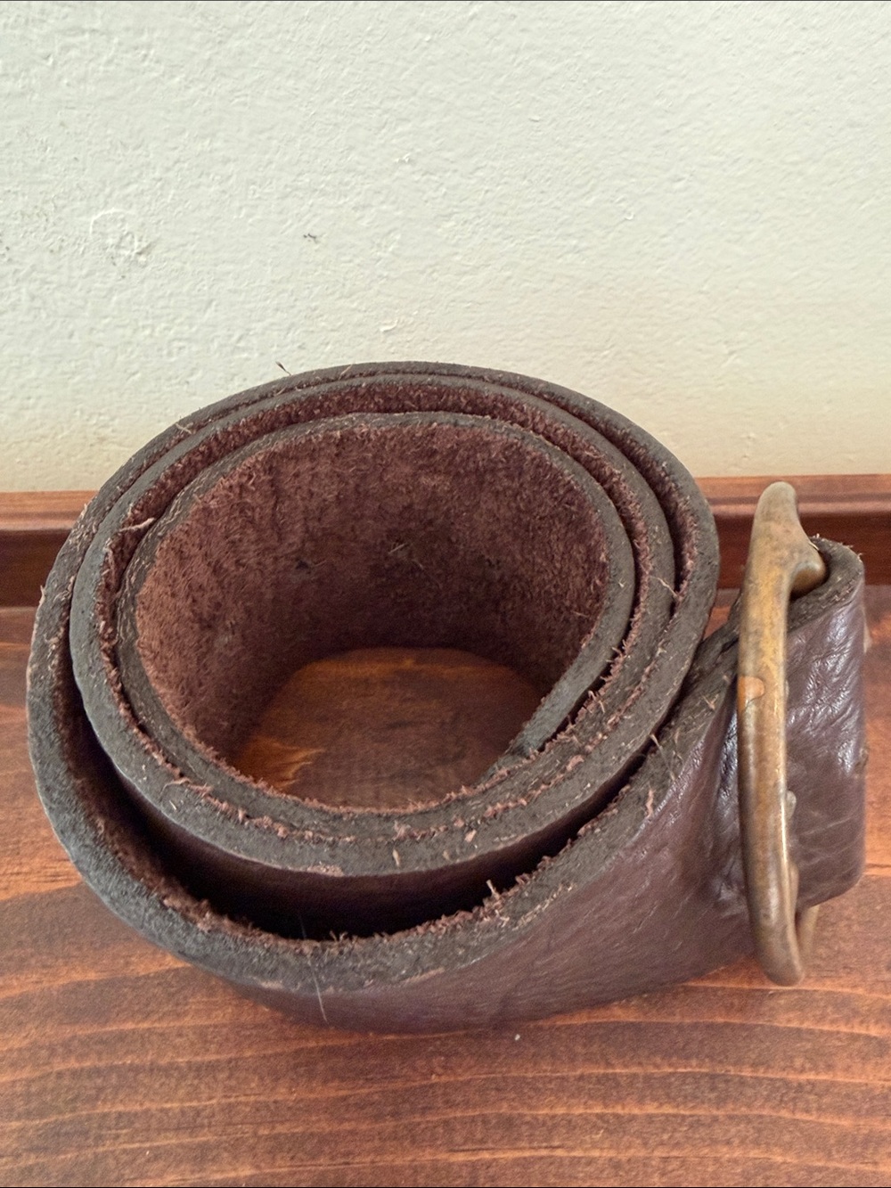 Frank & Eileen Pebbled  Wide Leather Soft  Belt - Picture 3 of 6